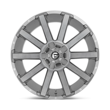 D71420008247 Fuel (Wheel Fuel D714 Contra Platinum 20X10 8X165.1 -18 mm Brushed Gun Metal Tinted Clear)