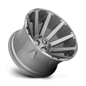 D71420008247 Fuel (Wheel Fuel D714 Contra Platinum 20X10 8X165.1 -18 mm Brushed Gun Metal Tinted Clear)
