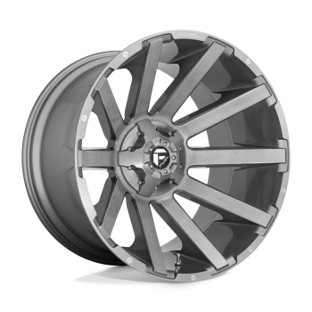 D71420008247 Fuel (Wheel Fuel D714 Contra Platinum 20X10 8X165.1 -18 mm Brushed Gun Metal Tinted Clear)