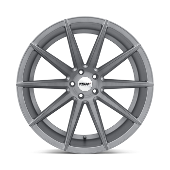 1885CLP305114S76 Tsw (Clypse 18X8.5 5X114.3 30mm Titanium W/ Matte Brushed Face)