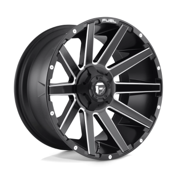 D61622008247 Fuel (D616 22X10 8X6.5 MT-BLK-MIL -18MM)