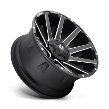 D61622008247 Fuel (D616 22X10 8X6.5 MT-BLK-MIL -18MM)