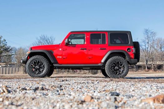 66670 Rough Country (2.5 INCH LIFT KIT | COILS | V2 | JEEP WRANGLER JL RUBICON (18-22))