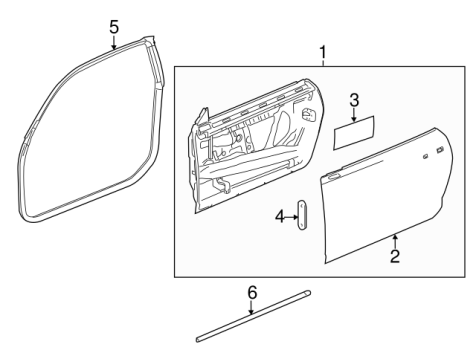 92242163 GM (Outer Panel - Passenger Side)