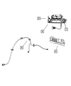 56054164AD Mopar (CAMERA, BACK-UP)