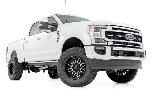 86201017 Rough Country (86 Series Wheel One-Piece | Gloss Black | 20x10 | 6x135 | -19mm)
