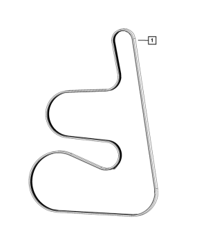 4627397AC Mopar (BELT)