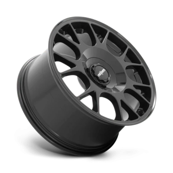 R187198542+45 Rotiform (R187 Tuf-R 19X8.5 5X112 5X114.3 45mm Gloss Black)