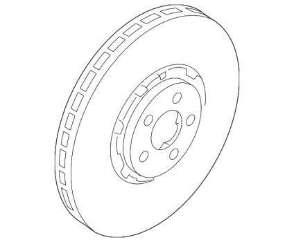 FR3Z1125F Ford (Disc Brake Rotor)