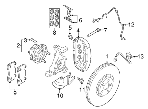 FR3Z1125F Ford (Disc Brake Rotor)