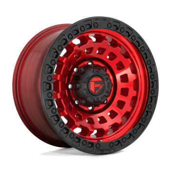 D63220908950 Fuel (Wheel Fuel D632 Zephyr 20X9 6X135 1mm Candy Red Black Bead Ring)