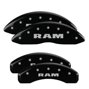 55005SRAMBK Mgp Caliper Covers (Copripinza in alluminio nero logo RAM anteriori e posteriori)
