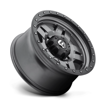 D55817858350 Fuel (Wheel Fuel D558 Anza 17X8.5 6X139.7 6mm Matte Gun Metal Black Bead Ring)