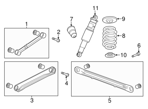 84176675 GM (ABSORBER ASM-RR LVLG SHK)