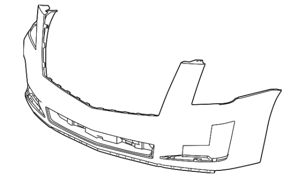 84110983 GM (FASCIA ASM-FRT BPR UPR)
