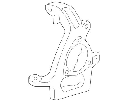 10393247 GM (Knuckle - Passenger Side (Right))