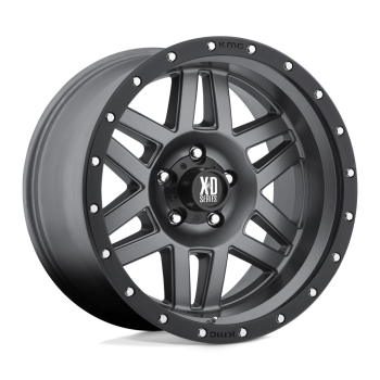 XD12889068412N XD Wheels (XD128 18X9 6X5.5 M-GRY BLK-RING -12MM)