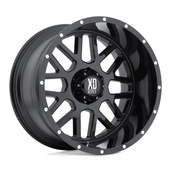 XD82029068718 XD Wheels (Grenade 20X9 in Satin Black - 6X5.5 Bolt, 18 Offset)