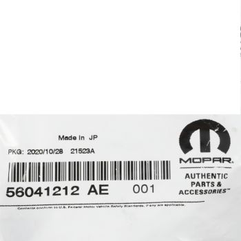 56041212AE Mopar (OXYGEN (O2) SENSOR)
