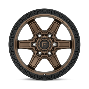 D69917908450 Fuel (ALLOY WHEEL D699 KICKER 6 MATTE BRONZE BLACK BEAD RING FUEL)