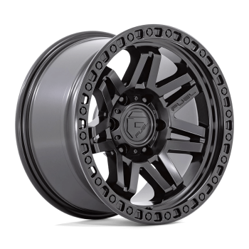 D81017907545 Fuel (Cerchio Fuel Syndicate Blackout 17X9 -12 Offset)