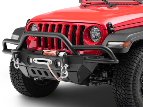 77724 Smittybilt (FRONT STEEL BUMPER WITH BULL BAR SMITTYBILT SRC GEN2)