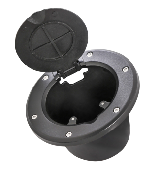 75007 Smittybilt (GAS COVER ALUMINIUM BLACK SMITTYBILT)