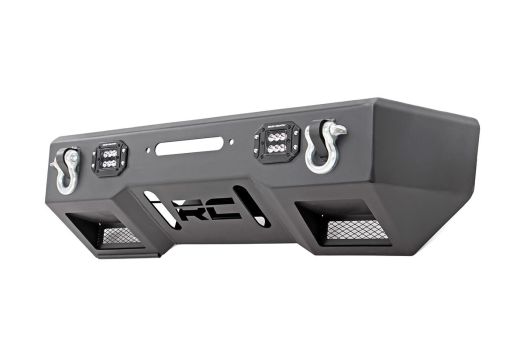 11831 Rough Country (JEEP FRONT STUBBY LED WINCH BUMPER | BLACK SERIES (JK, JL, GLADIATOR JT))