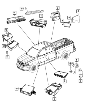 68213679AH Mopar (MODULE, HUB)