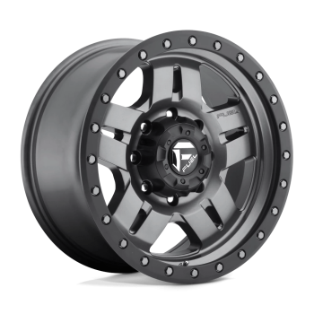 D55817858350 Fuel (Wheel Fuel D558 Anza 17X8.5 6X139.7 6mm Matte Gun Metal Black Bead Ring)