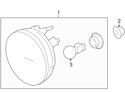 15258697 GM (LAMP,DAYTIME RUNNING)