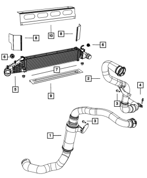 5175381AA Mopar (COOLER AIR CHARGE)