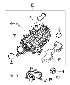 68194114AC Mopar (MANIFOLD KIT, ENGINE INTAKE)