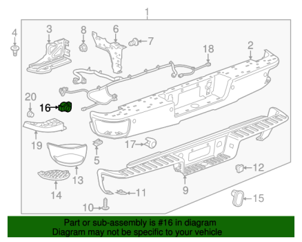 23428268 GM (PARKING AID SENSOR)