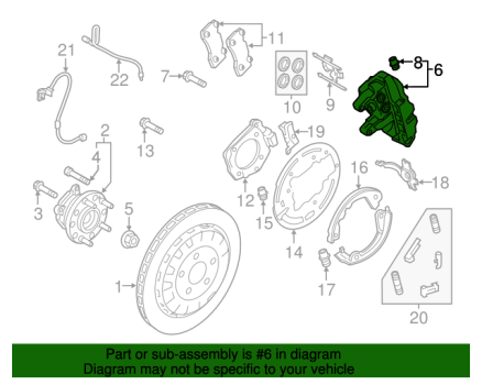 FR3Z2553E Ford (Brake Caliper - Right (Passenger side))