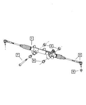 5175790AE Mopar (TIE ROD END)