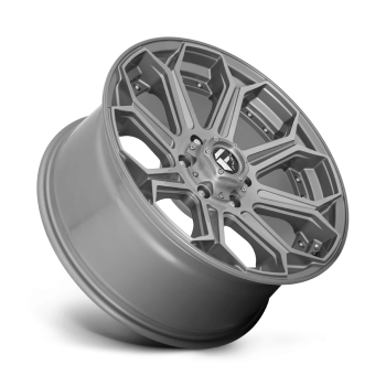 D70520908957 Fuel (Wheel Fuel D705 Siege 20X9 6X135 20mm Brushed Gun Metal Tinted Clear)