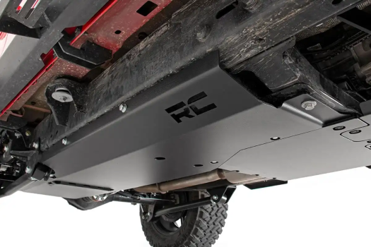 10608 Rough Country (Jeep Engine + Transfer Case + Gas Tank Skid Plate System (18-20 JL Unlimited | 3.6L))