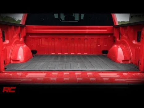 RCM684 Rough Country (BED MAT | SHORT BED | RC LOGO | FORD F-150 2WD/4WD (2004-2014))