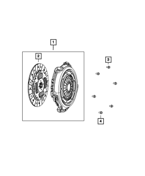 52104289AG Mopar (CLUTCH KIT)