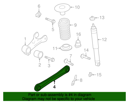 9R3Z5A649B Ford (CONTROL ARM)
