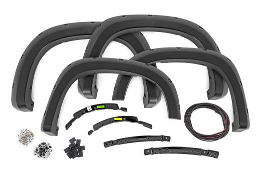 F-C12211 Rough Country (POCKET FENDER FLARES | CHEVY SILVERADO 1500 2WD/4WD (2022-2024))