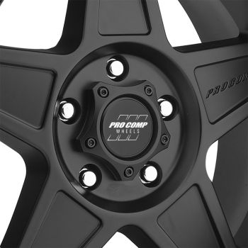 PXA5035-78573 Pro Comp (35 Series Predator Wheel, 17×8.5 with 5 on 5 Bolt Pattern – Satin Black)