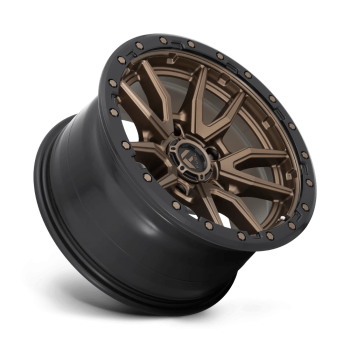 D68117907545 Fuel (Cerchio Fuel Rebel Bronzo opaco e nero 17X9 -12 Offset)