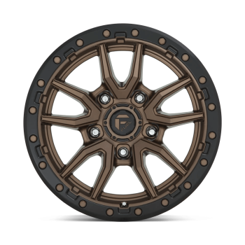 D68117907545 Fuel (Cerchio Fuel Rebel Bronzo opaco e nero 17X9 -12 Offset)