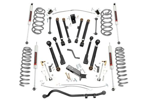 66140 Rough Country (4 INCH LIFT KIT | X-SERIES | M1 | JEEP WRANGLER TJ 4WD (1997-2006))