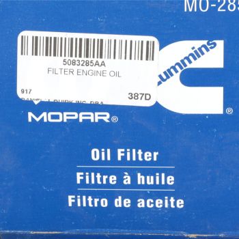 5083285AA Mopar (FILTER ENGINE OIL)