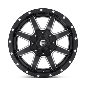 D53822208247 Fuel (Cerchio Fuel Maverick Nero opaco lavorato 22X12 - 44 Offset)