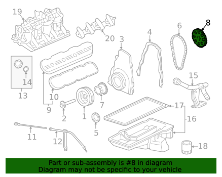 12606358 GM (Camshaft Phaser)