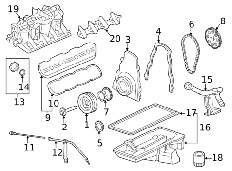 12606358 GM (Camshaft Phaser)